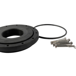 Adapter 6" flange - 4" thread with O-ring
