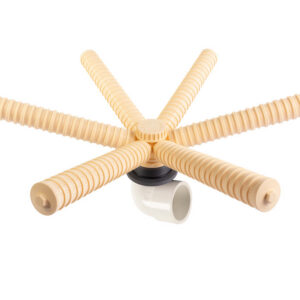 Bottom distributor 4" with 63 mm elbow for vessel 36" (0.2 mm)