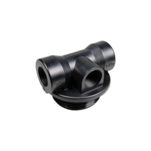 Clack distributor head for 3/4" opening + 3/4" side opening