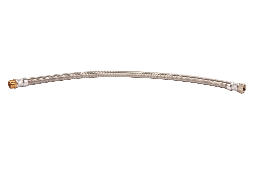 HSH Superflex Stainless Steel 1" M x 1" F - DN25 - 100 cm