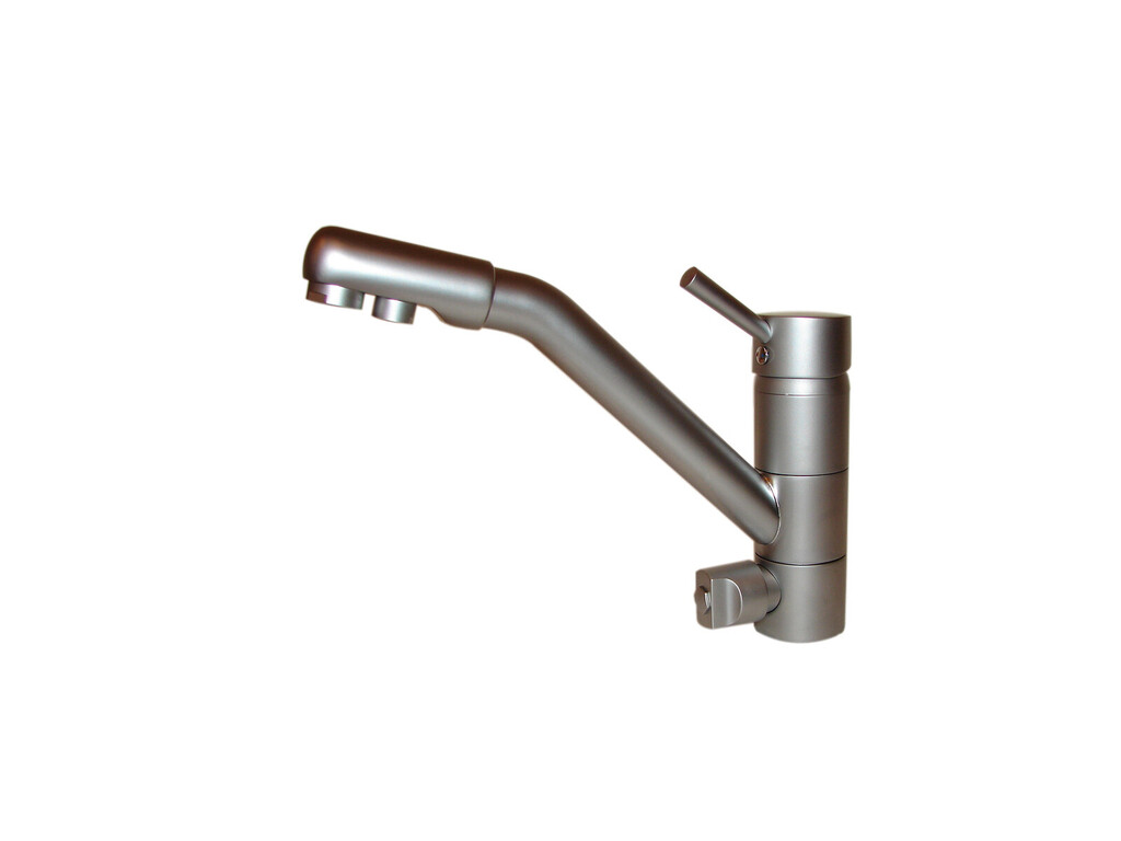 Pallas 3-way tap - Brushed Chrome