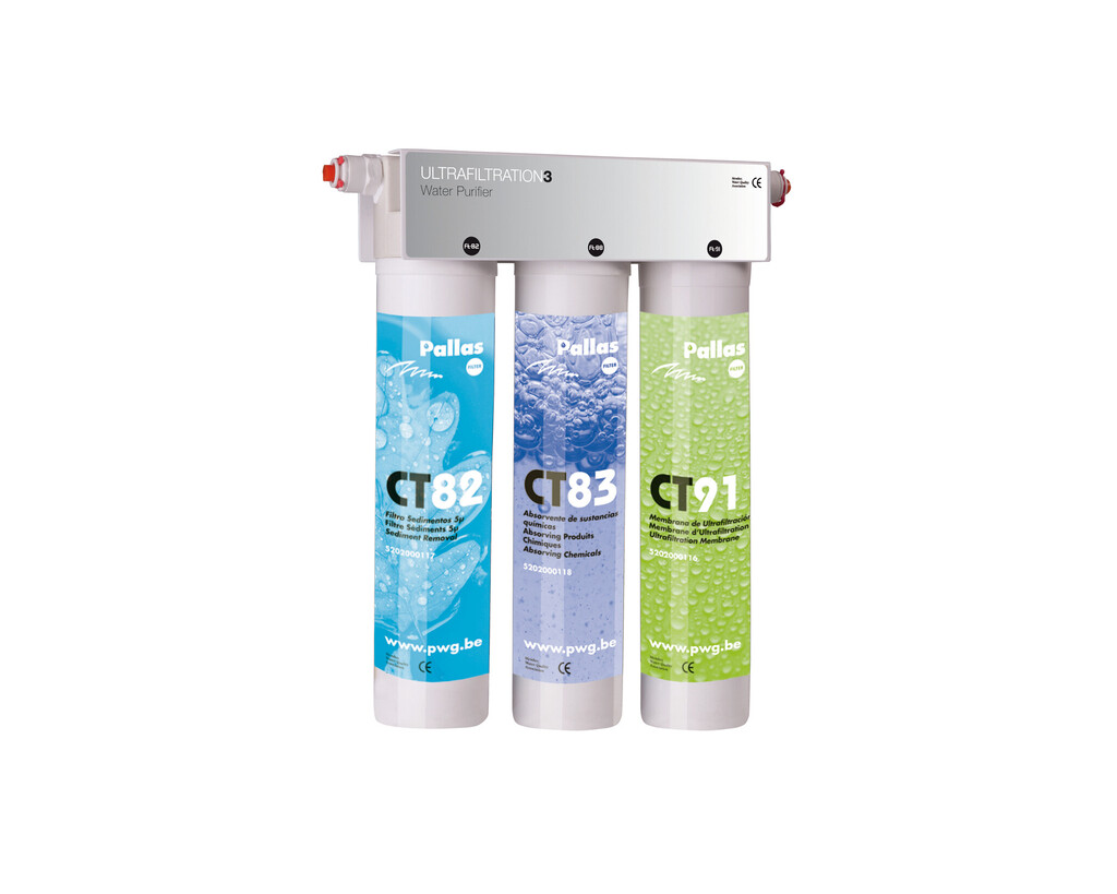 Pallas Trio ultra filtration (with faucet)