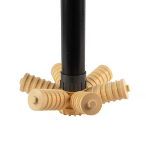 Riser tube with threaded lateral system 50 mm for 14" - 16" - 18" vessels