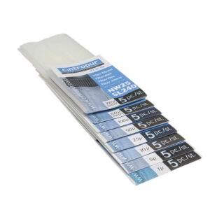 Set of 5 filtering sleeves type NW 25 - 100µ