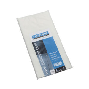 Set of 5 filtering sleeves type NW 280 - 100µ