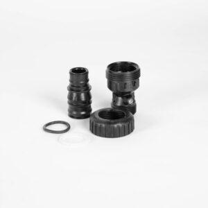 WS1 Drain Fitting 1" Straight with Check Valve