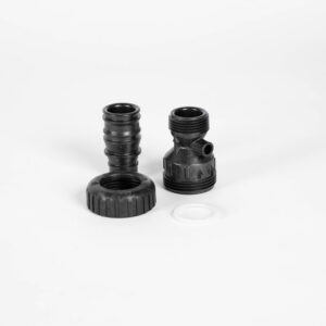 WS1 Drain Fitting 1" Straight without Silencer