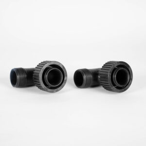 WS1.5 Plastic Fitting Elbow Asy QC to BSPT