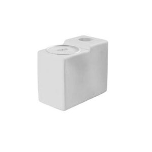 White Mini Nautilius Cabinet with 7x13 vessel
